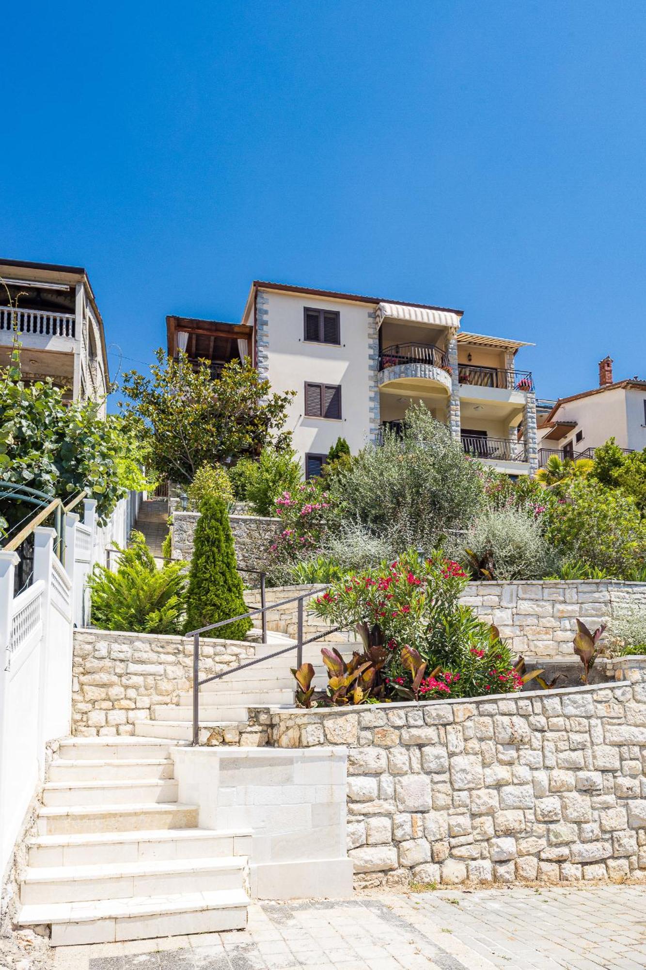 Apartmán Ladym Rabac Exteriér fotografie