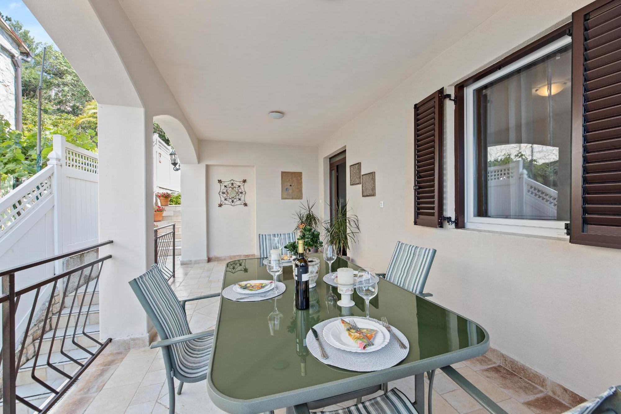 Apartmán Ladym Rabac Exteriér fotografie